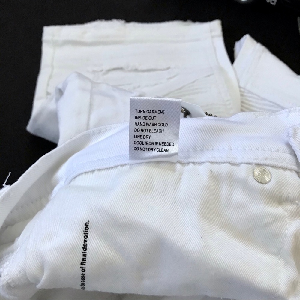 Preme NWT Distressed Shorts for Men Size W30 - Picture 10 of 10